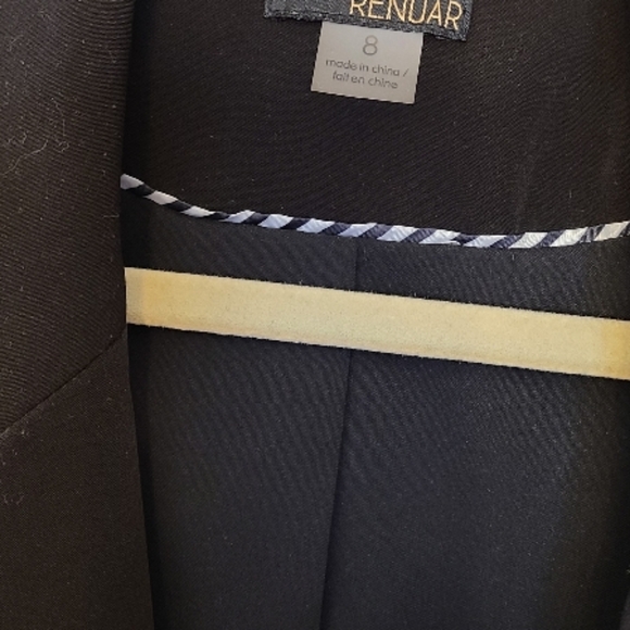 💛 4/$18 Renuar Black Women's Jacket - Picture 3 of 6